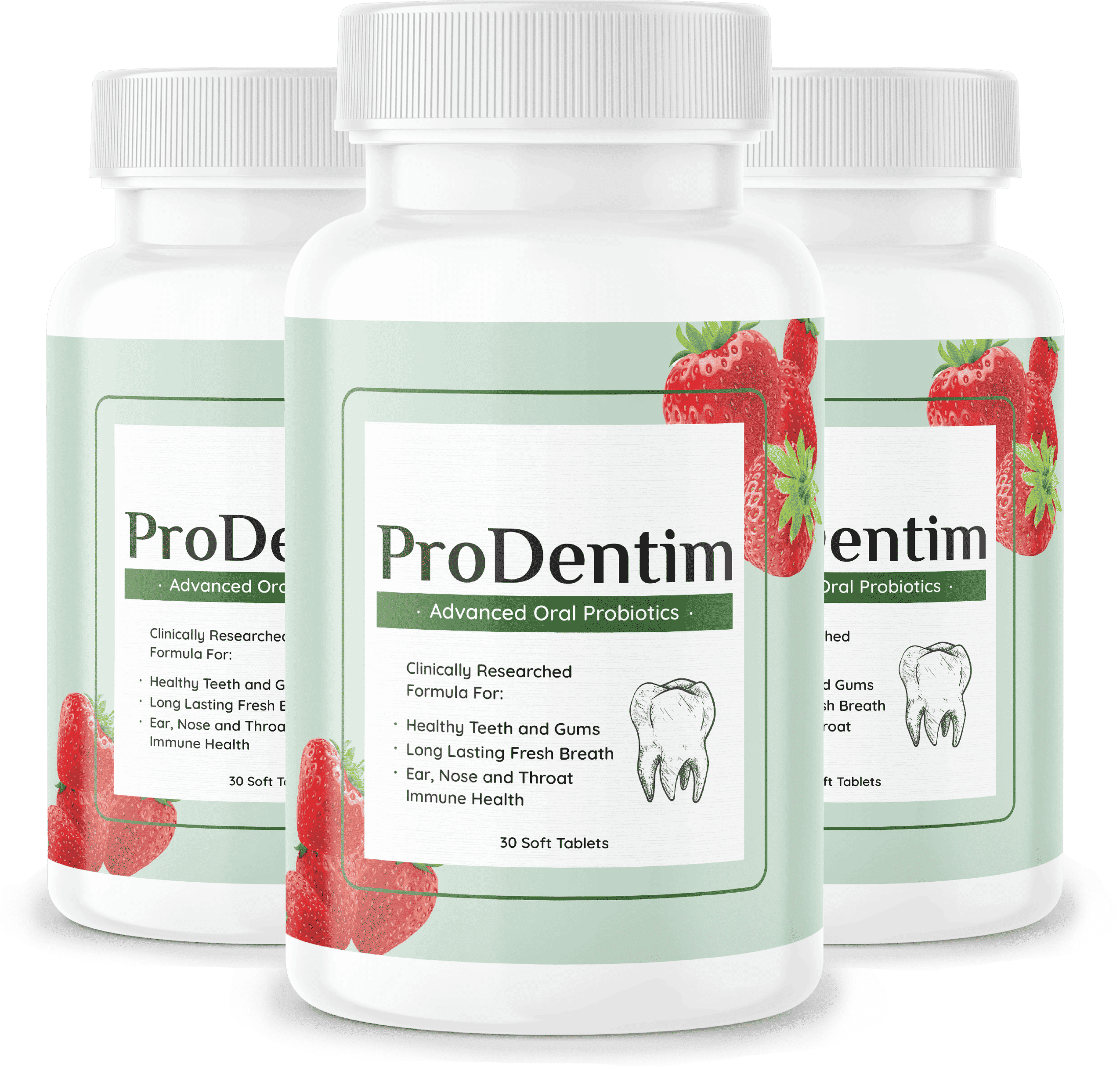 ProDentim 3 bottle package